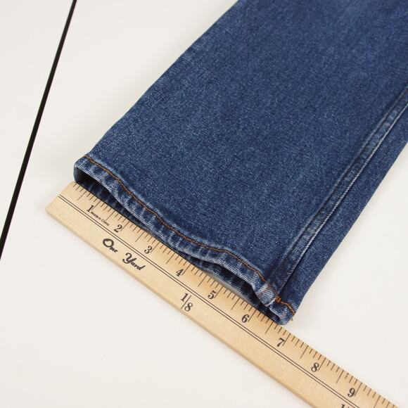 Abercrombie & Fitch Ankle Straight Blue Maternity Jeans Womens Sz 28 / 6 - Picture 9 of 13